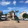 Le village de Zonza en Corse-du-Sud, le 14 juin 2018. (ELISE LAMBERT/FRANCEINFO)