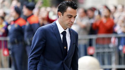 L'ancien milieu de terrain espagnol Xavi, désormais entraîneur