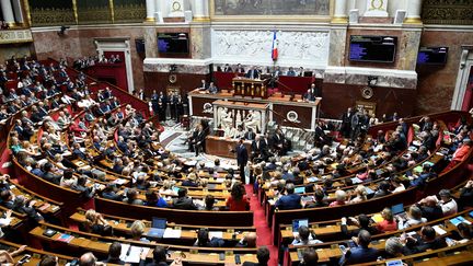 L'Assemblée nationale le 24 juillet 2018.&nbsp; (BERTRAND GUAY / AFP)