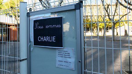 &nbsp; (Un lycéen menacé de mort pour avoir soutenu Charlie Hebdo © MaxPPP)