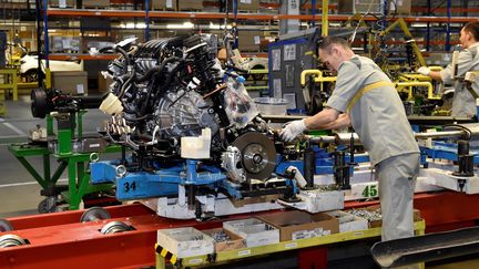 Usine Renault à Moscou. (ALEXANDER NEMENOV / AFP)