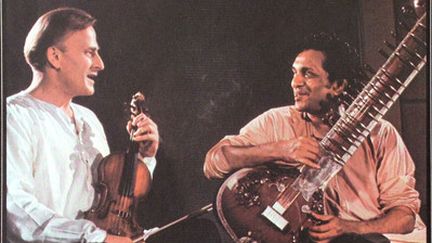 Le second album "West Meets East" de Yehudi Menuhin et Ravi Shankar.&nbsp; (DR)