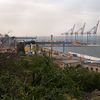 Le port d'Odessa (Ukraine), l'un des trois qui étaient concernés par l'accord sur l'exportation de céréales, photographié le 26 août 2022. (MARIA XIMENA BORRAZAS/SIPA USA/S / SIPA)