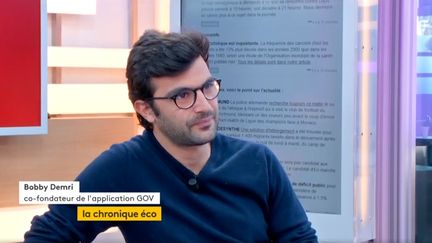 Invité de Stéphane Dépinoy dans ":L’éco" mercredi 12 avril, Bobby Demri, co-fondateur de l’application GOV, présente une nouvelle manière de sonder l’opinion publique en temps réel : la mort des instituts de sondage ?