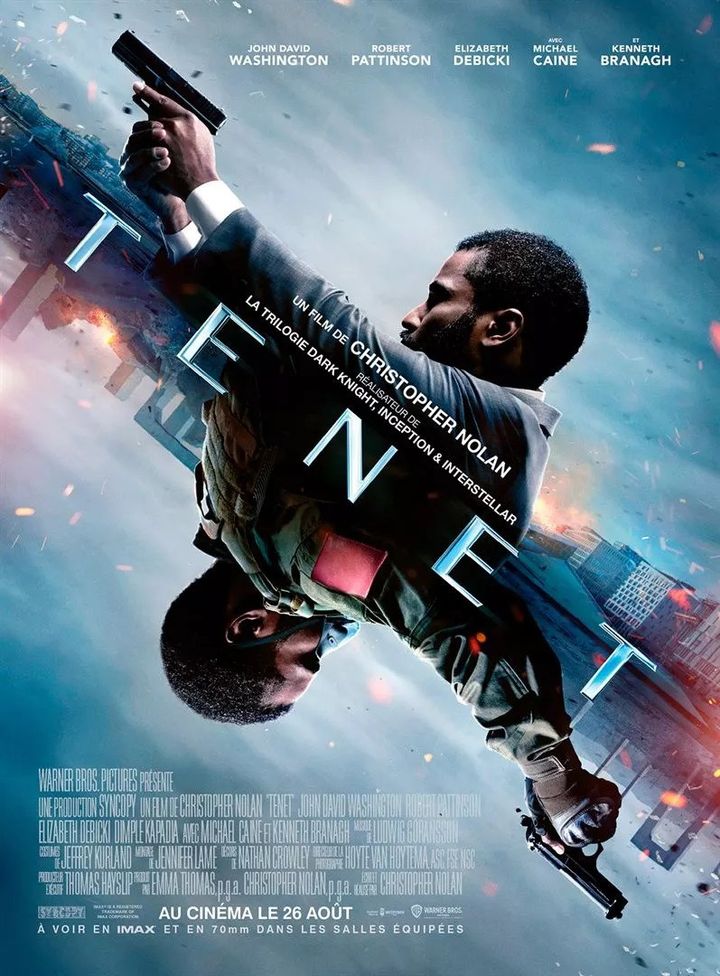 L'affiche de "Tenet" de Christopher Nolan. (Warner Bros. France)