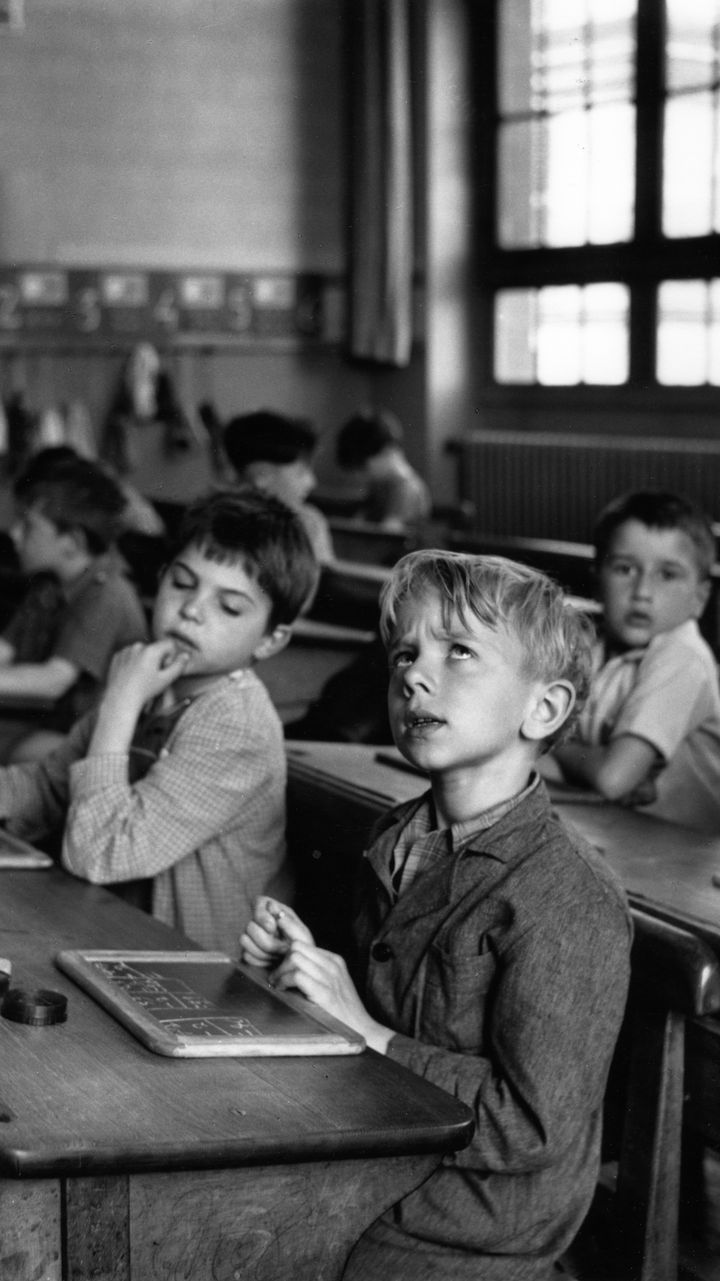 L'information scolaire, Paris 1956 (Robert Doisneau)