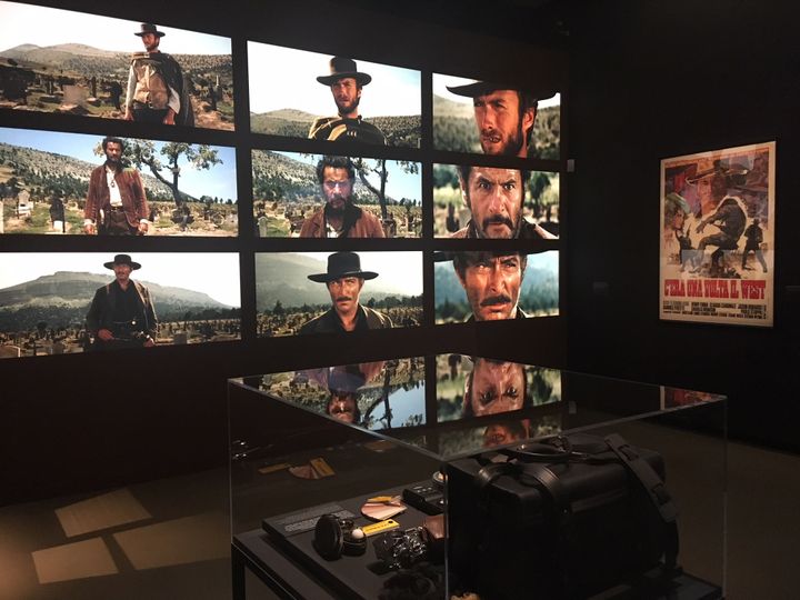 L'exposition "Il était une fois Sergio Leone" à la Cinémathèque (Octobre 2018 - Janvier 2019)
 (Jacky Bornet / Culturebox)