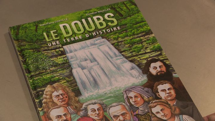 Couverture de la BD "Le Doubs, une terre d'histoire"&nbsp; (Capture d'image / France Télévisions)