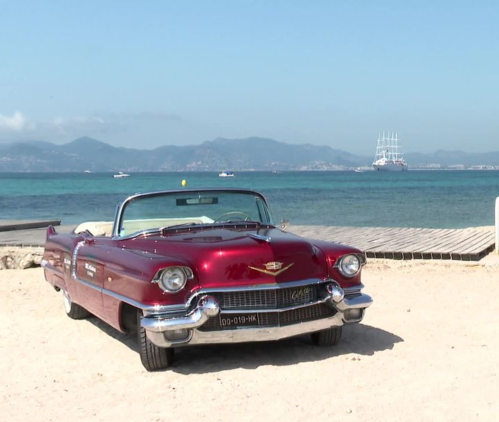 La "Cadillac Biarritz" de 1956, voiture préférée de Jean-Paul Belmondo (France 3 PACA)