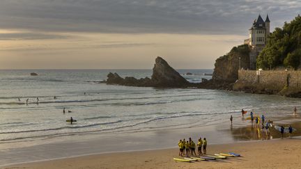 La Côte des Basques, à Biarritz. (MaxPPP)