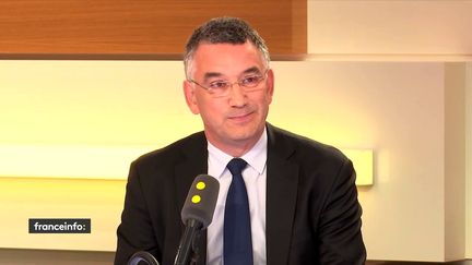 Jean-Philippe Puig,&nbsp;directeur général du groupe Avril&nbsp;sur franceinfo, le 12 juin 2018. (FRANCEINFO / RADIOFRANCE)