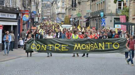 Au moins&nbsp;1 500 ont d&eacute;fil&eacute; &agrave; Rennes (Ille-et-Vilaine), samedi 23 mai.&nbsp; (CITIZENSIDE / KÉVIN NIGLAUT / AFP)