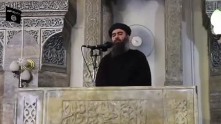 &nbsp; (Capture vidéo du prêche attribué à Abou Bakr al Baghdadi, vendredi à Mossoul)