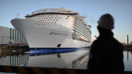 Le chaniter STX de Saint-Nazaire en février 2016 (JEAN-SEBASTIEN EVRARD / AFP)