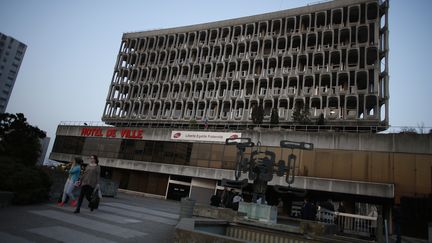 L'hôtel de ville de Bobigny, en Seine-Saint-Denis. (THOMAS SAMSON / AFP)