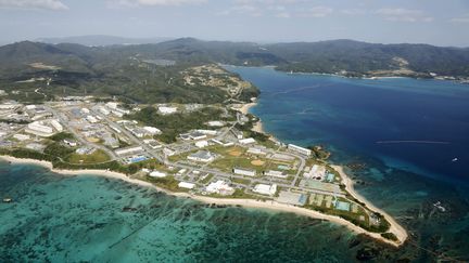 La base militaire américaine de Camp Schwab, sur l'île d'Okinawa (KYODO KYODO / REUTERS)