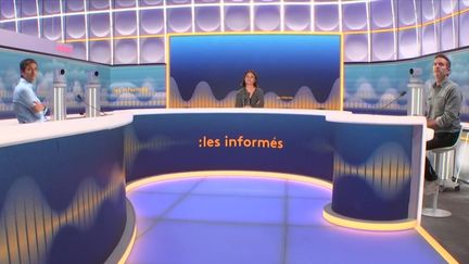 Le plateau des informés du matin du jeudi 1er août 2024. (FRANCEINFO / RADIO FRANCE)