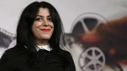 La réalisatrice et auteure de bande dessinée Marjane Satrapi. (ALESSANDRA TARANTINO/AP/SIPA / AP)