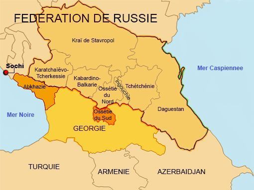 La r&eacute;gion du Caucase russe est min&eacute;e par le terrorisme islamiste. (LAURENT FILIPPI / GEOPOLIS / FRANCE TELEVISIONS)