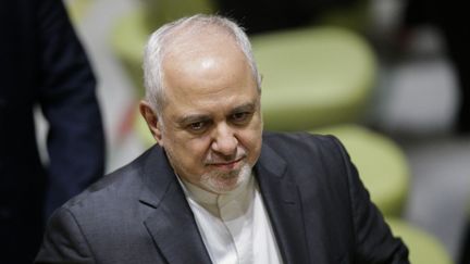 Mohamad Javad Zarif, le 17 juillet 2019 au siège des Nations-Unis à New York (KENA BETANCUR / AFP)