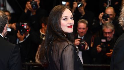 Marion Cotillard a défendue six films cinq, années consécutives au Festival de Cannes. Aujourd'hui, elle vient défendre le sixième film en compétition avec "Frère et soeur" d'Arnaud Desplechin.&nbsp; (JOE MAHER / GETTY IMAGES EUROPE)