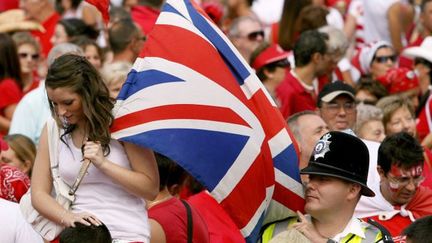 10 septembre 2006. Jour de la fête nationale qui marque l'anniversaire d'un référendum le 10 septembre 1967, lorsque seulement 44 personnes du territoire britannique avaient voté en faveur du rattachement du territoire à l'Espagne. (JOSE LUIS ROCA / AFP)