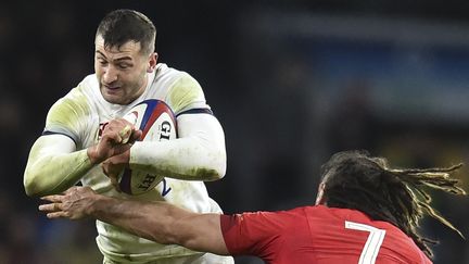 L'ailier anglais Jonny May a fait mal aux Gallois (GLYN KIRK / AFP)