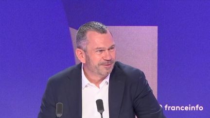 Thierry Cotillard était l'invité du 8h30 franceinfo jeudi 9 janvier. (FRANCEINFO/RADIOFRANCE)