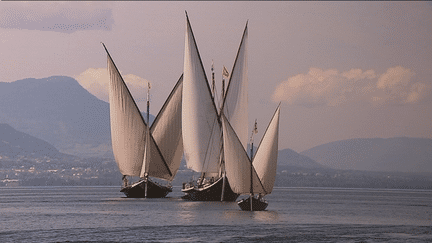 Aujourd'hui, six embarcations perpétuent la tradition, mais à titre de bateau de plaisance uniquement
 (France 3 / Culturebox)
