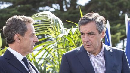 &nbsp; (François Fillon ici aux côtés de Nicolas Sarkozy lors des universités d'été des Républicains en septembre à La Baule © MaxPPP)