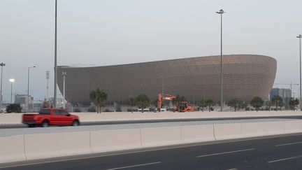 Le stade de Losail, le plus grand de la coupe du monde de football 2022 au Qatar, peut accueillir 80 000 spectateurs. (AURÉLIEN COLLY / ESP - REDA INTERNATIONALE)