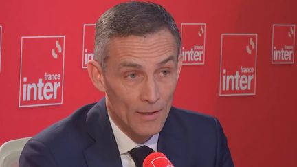 Philippe Lalliot, directeur du Centre de crise et de soutien, le 16 janvier 2024 sur France Inter. (FRANCE INTER / RADIO FRANCE)