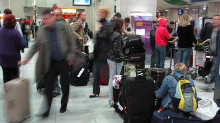 &nbsp; (La panne du trieur-bagage a concerné deux terminaux de Roissy © MAXPPP)