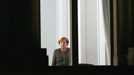 La&nbsp;chancelière Angela Merkel, le 26 octobre 2017. (MAXPPP)