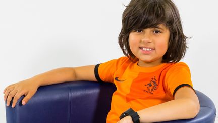 Apollo, 11 ans, est atteint d'une myopathie des ceintures, une maladie neuromusculaire évolutive qui détruit ses muscules petit à petit.&nbsp; (D.R)