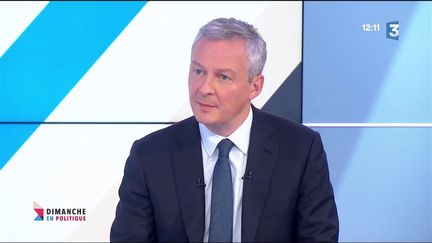 "Dimanche en politique". Bruno Le Maire (CAPTURE D'ÉCRAN FRANCE 3)