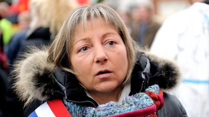 La maire (Les R&eacute;publicains) de Calais, Natacha Bouchart, le 2 novembre 2013. (PHILIPPE HUGUEN / AFP)