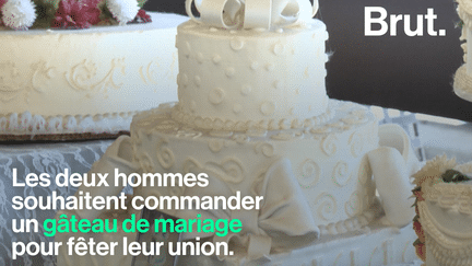 États-Unis : le gâteau de mariage qui pourrait faire reculer les droits des homosexuels (BRUT)