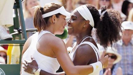 &nbsp; (Williams-Muguruza, ici à Wimbledon en 2015, en finale à Roland-Garros © MaxPPP)