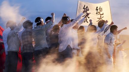 Le Printemps de Pékin reconstitué dans la série "Chimerica" (ALL3MEDIA INTERNATIONAL / PHOTO NUMÉRIQUE)