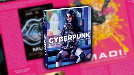 Première de couverture de&nbsp;"Cyberpunk - Histoire(s) d'un futur imminent" de&nbsp;Stéphanie Chaptal, Jean Zeid et Sylvain Nawrocki. (Editions Ynnis)