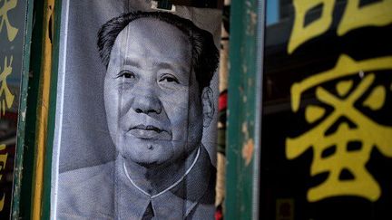 Portrait de Mao (NICOLAS ASFOURI / AFP)