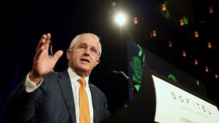 Le Premier ministre australien Malcolm Turnbull, le 3 juillet 2016 à Sydney. (LUKAS COCH / POOL / AFP)