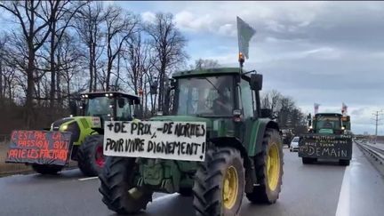 Colère des agriculteurs : la protestation s'élargit partout en France (franceinfo)