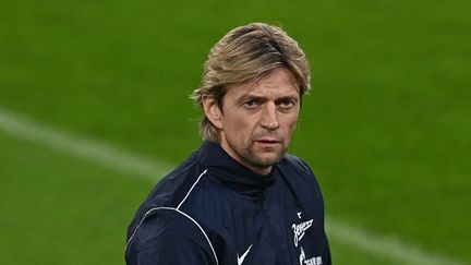 Anatoliy Tymoshchuk avant Juventus Turin-Zenith Saint-Pétersbourg en Ligue des champions, le 1er novembre 2021. (ALEXEY FILIPPOV / SPUTNIK)