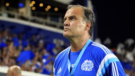 Marcelo Bielsa n'a pas été tendre avec Vincent Labrune (PASCAL POCHARD CASABIANCA / AFP)