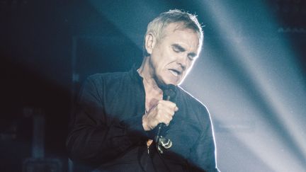 Morrissey sur scène à Naples en octobre 2015.
 (Luca Carlino / NurPhoto / AFP)