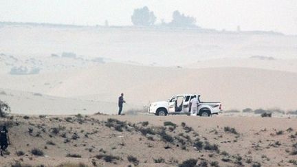 Membre des forces de sécurité égyptienne lors d'une opération dans le Sinaï (8-8-2012) (AFP - Erythrée)