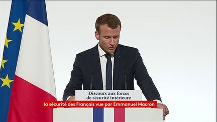 Emmanuel Macron annonce 10 000 emplois supplémentaires dans la police et la gendarmerie sur la durée du quinquennat