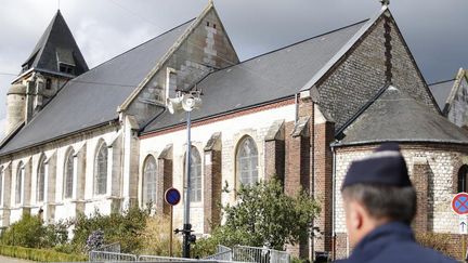 L'église Saint-Etienne de Saint-Etienne-du-Rouvray (CHARLY TRIBALLEAU / AFP)